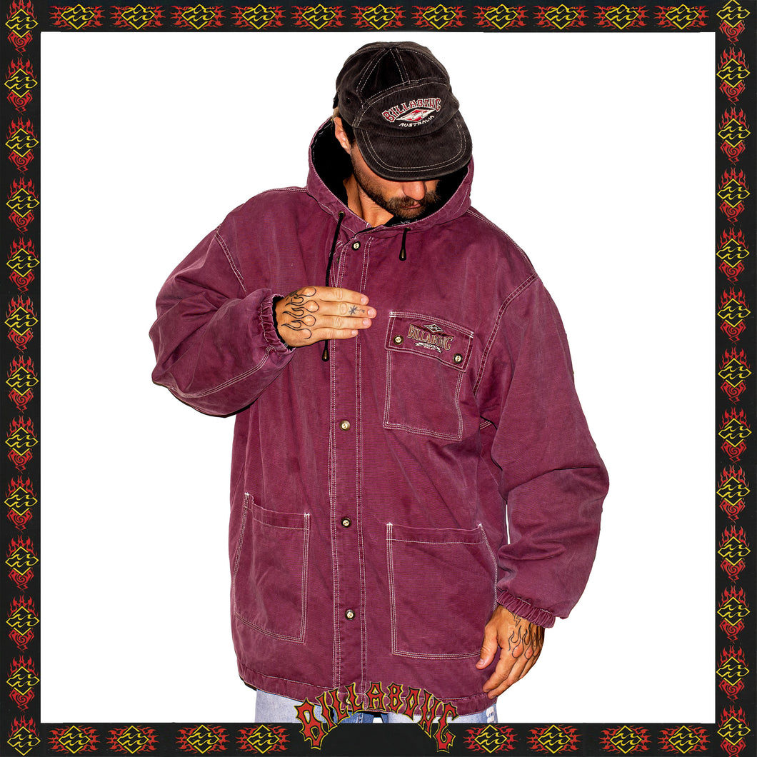 1994 Billabong Spellout Reversible Jacket (XL)