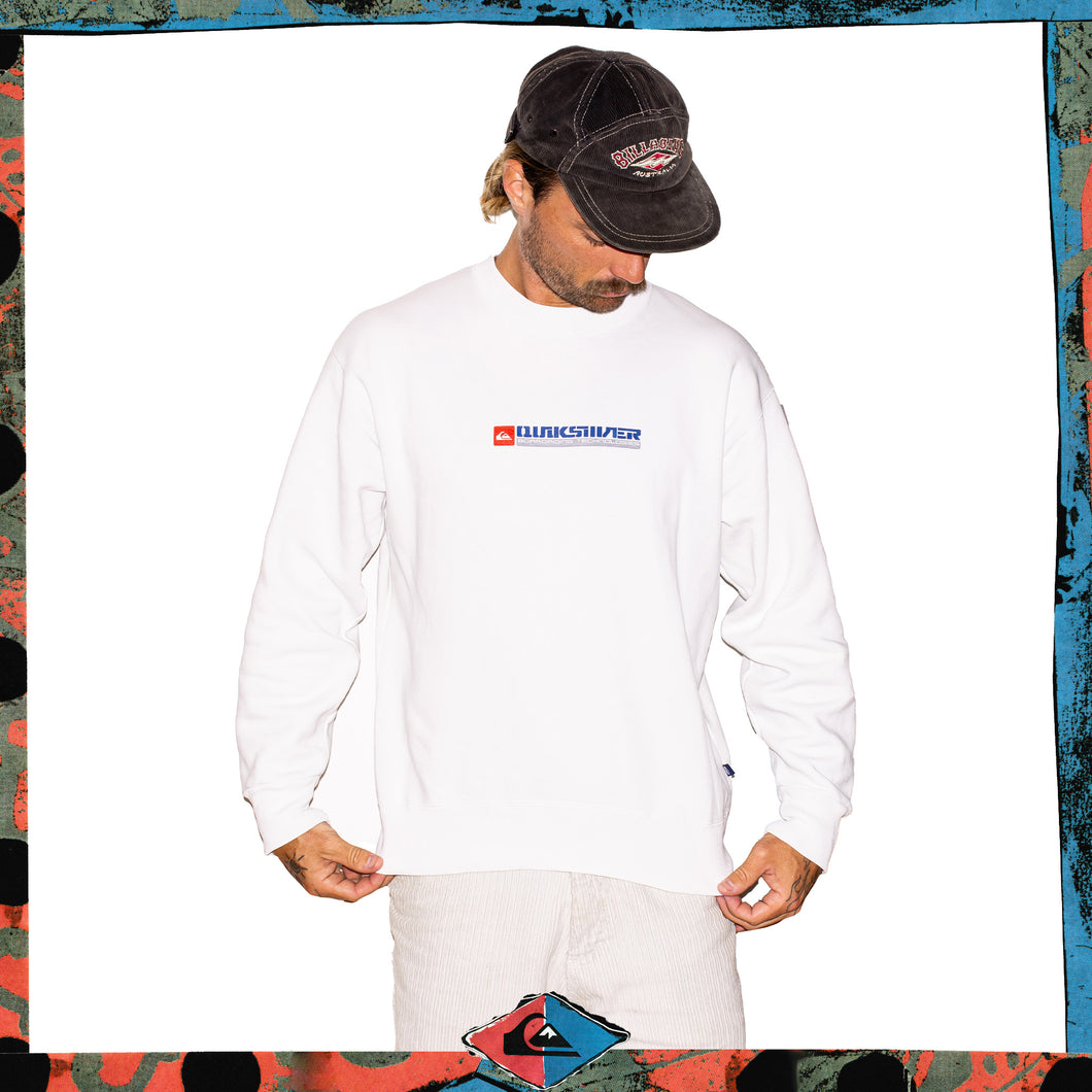 Y2K Quiksilver Spellout Sweatshirt (L)