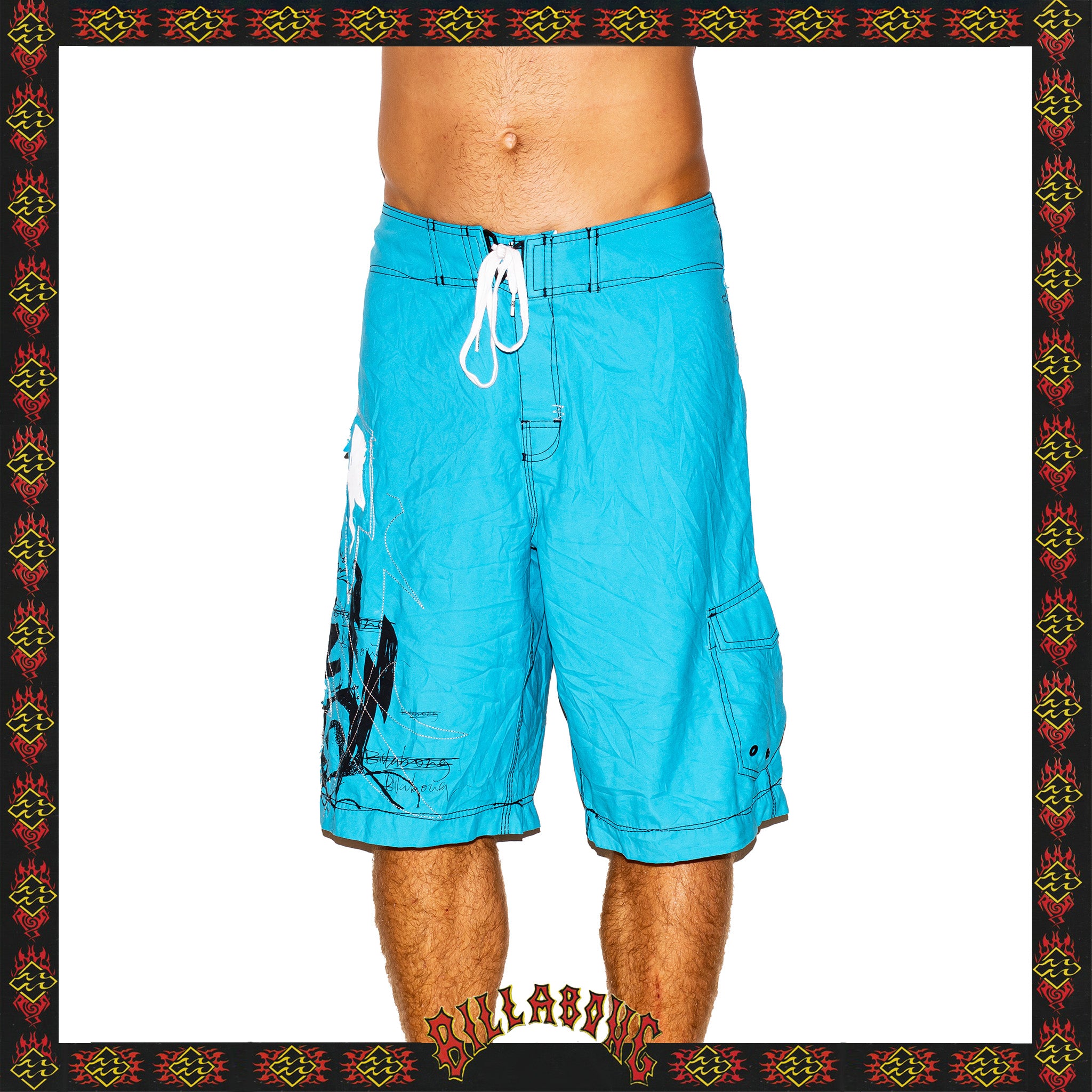 Y2K Billabong "Taj Burrow - Voltaj Signature Series" Boardies (29")