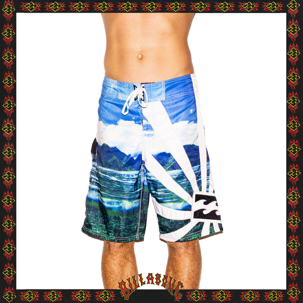Y2K Billabong Tahiti Rising Sun Series Boardies (33