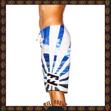 Load image into Gallery viewer, Y2K Billabong &quot;Tahiti&quot; Rising Sun Boardies (36&quot;)
