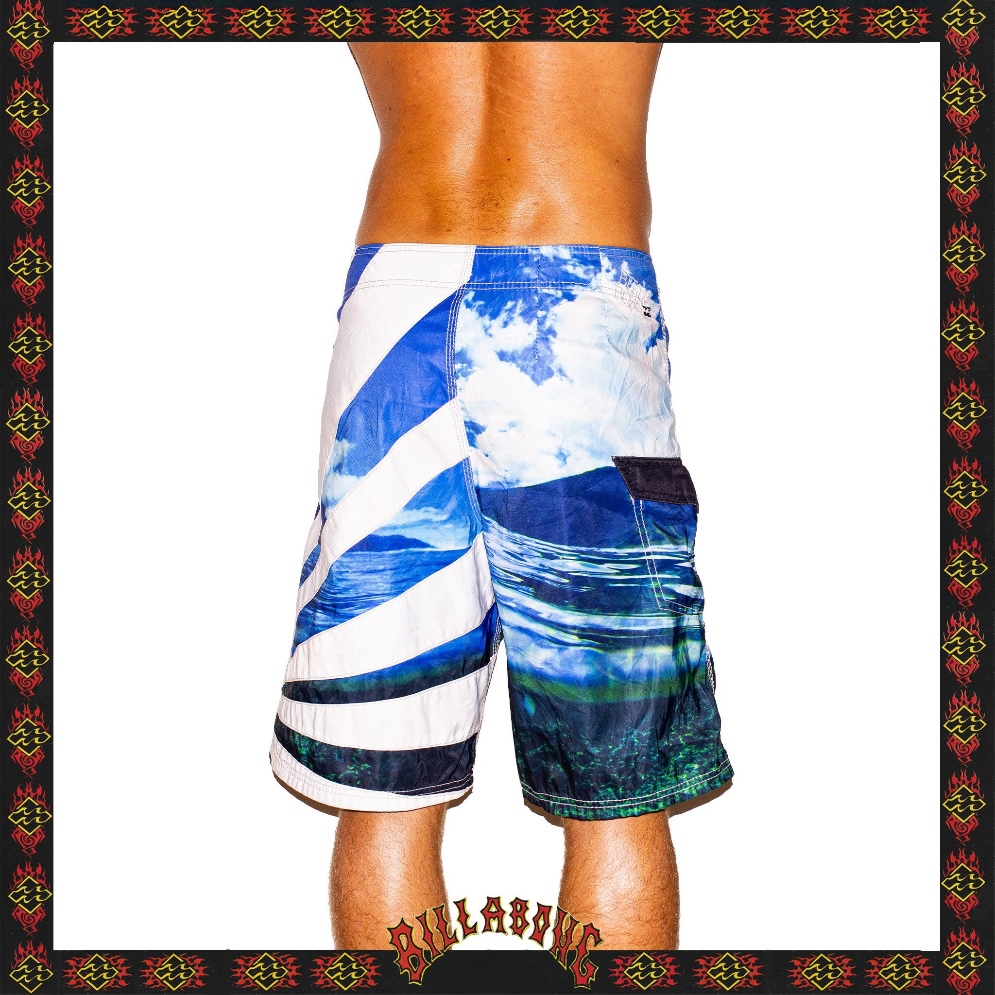 Y2K Billabong "Tahiti - Rising Sun Series" Boardies (30")