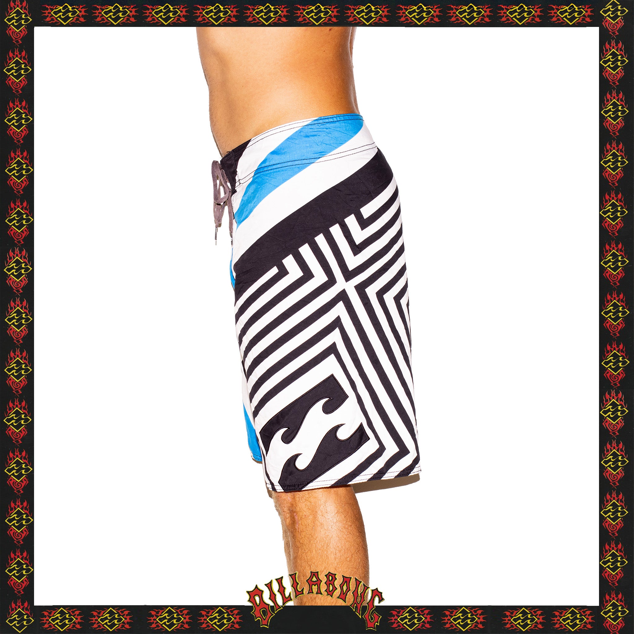 Y2K Billabong "Taj Burrow - Teeb 3 Signature Series" Boardies (34")