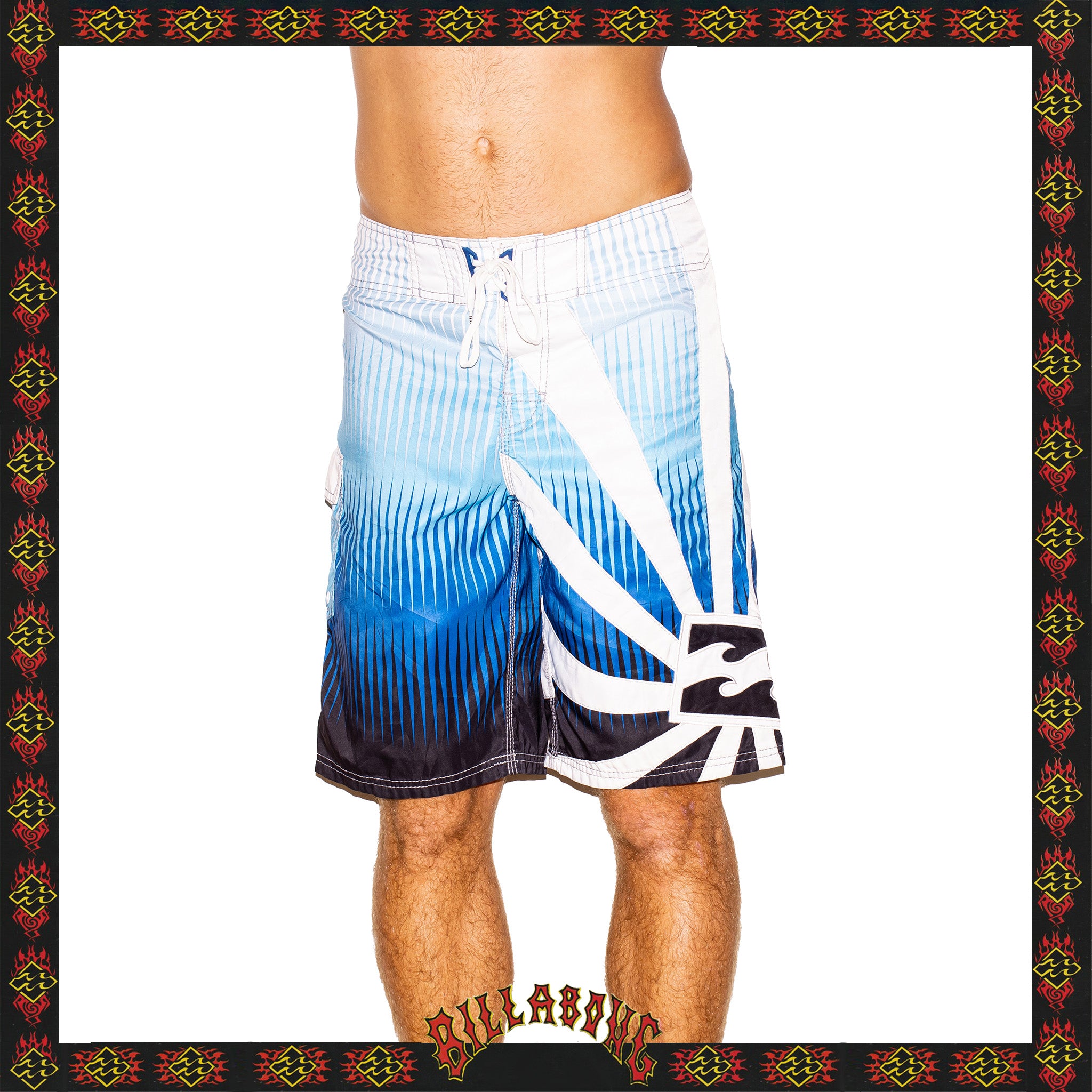 Y2K Billabong "Rising Sun Series" Boardies (34")