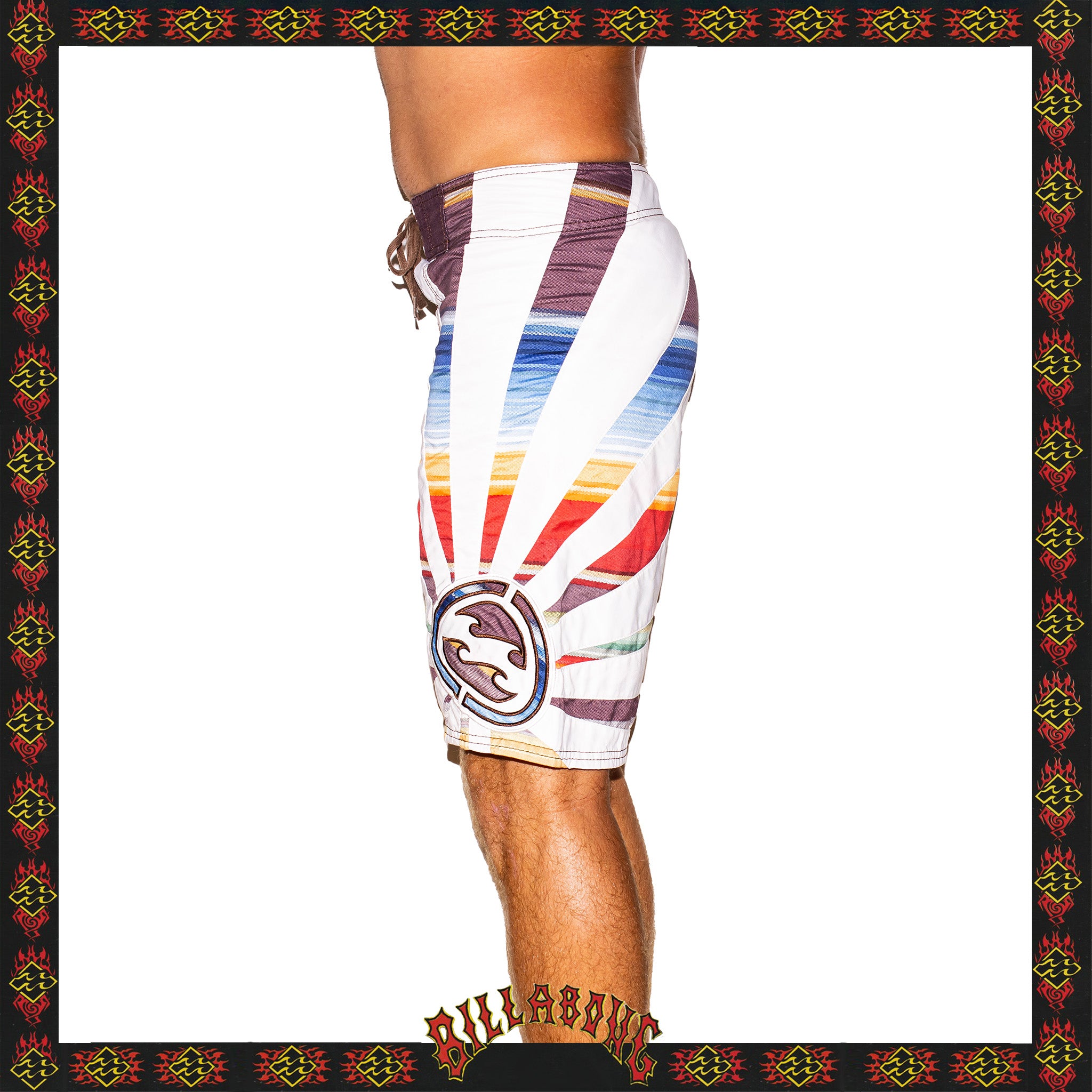 Y2K Billabong "Andy Irons - Rising Sun Signature Series" Boardies (33")