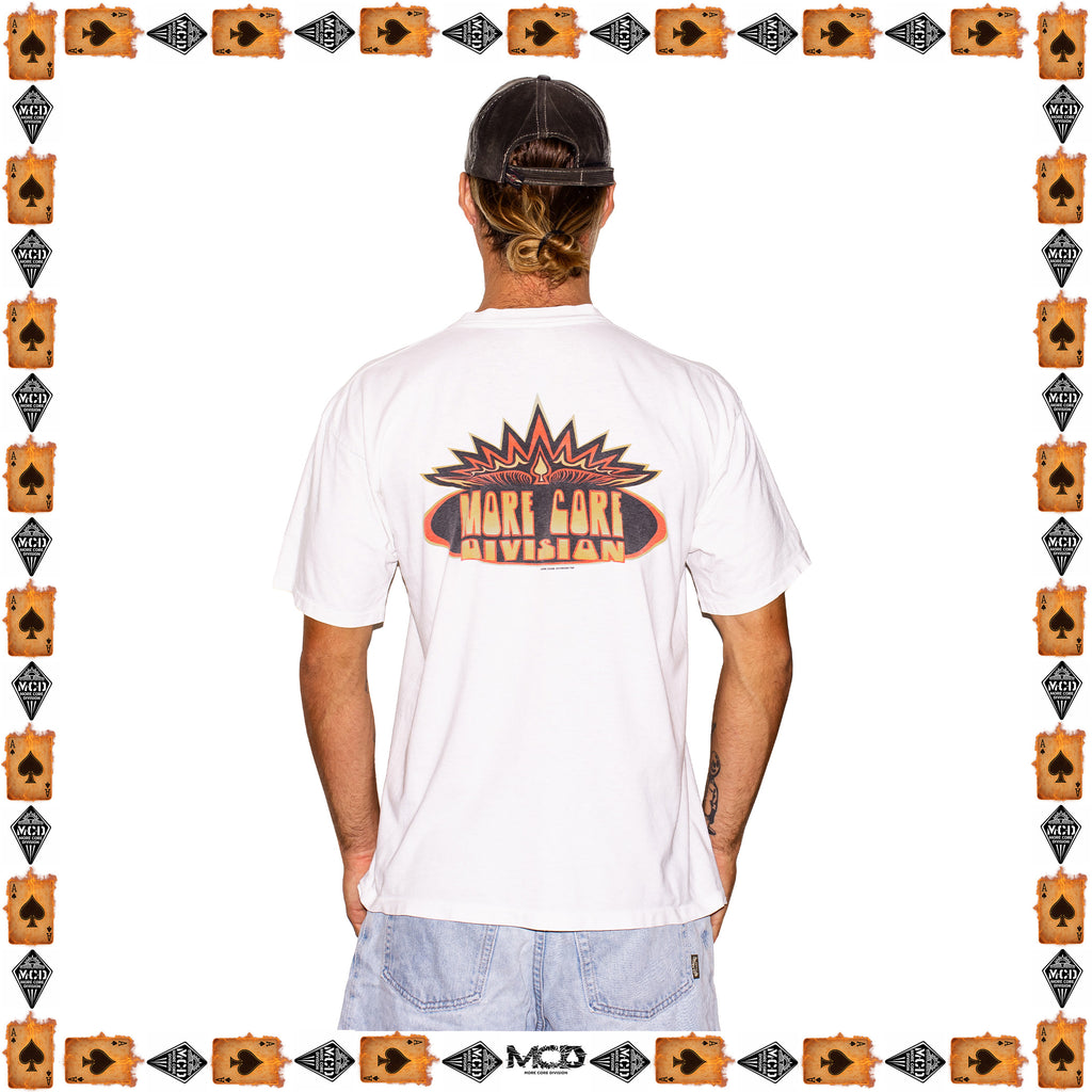 1990's More Core Division Spellout Tee (L) *RARE*