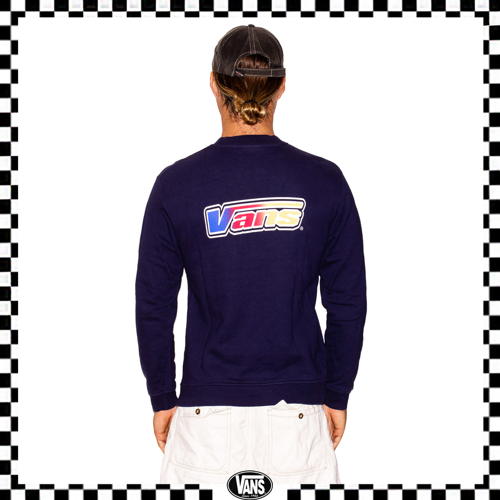 1990's VANS Off The Wall Spellout Sweatshirt (M)
