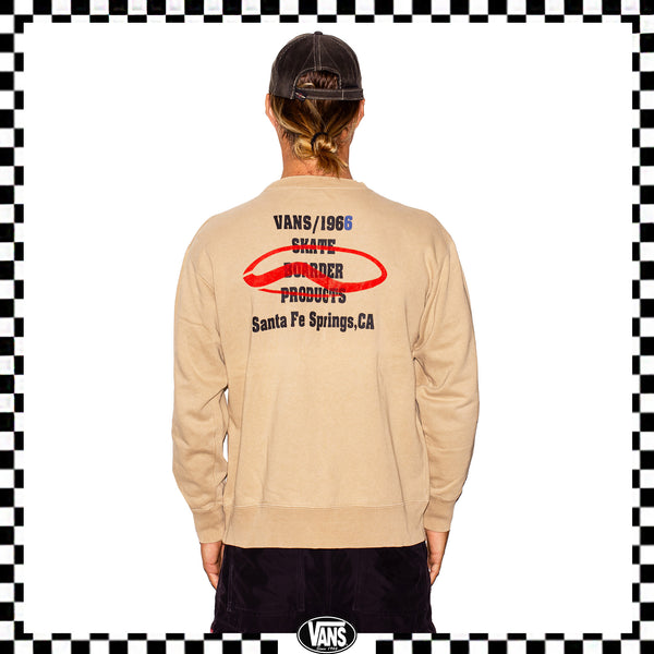 Y2K VANS Off The Wall Spellout Sweatshirt (L-XL)