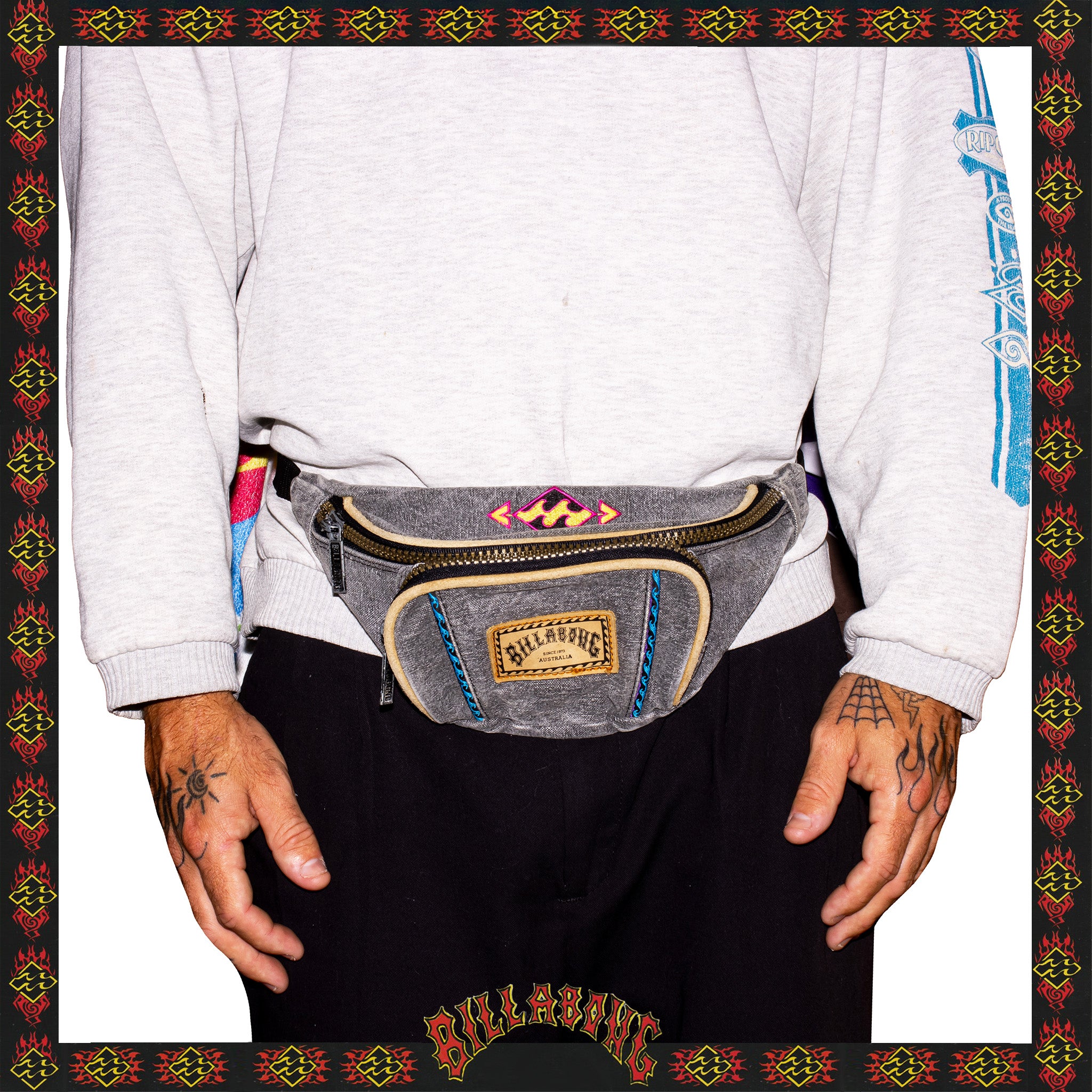 1992 Billabong "100% Cotton" Bum Bag *RARE*