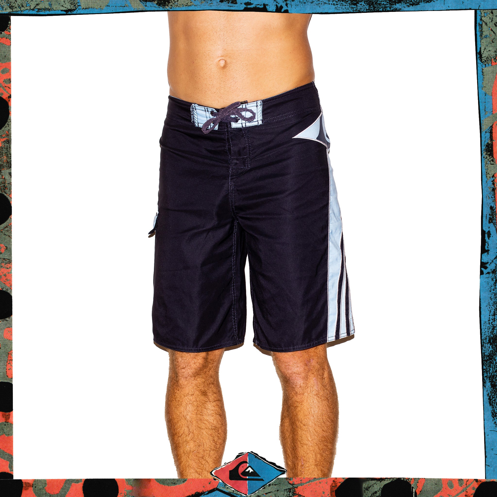 Y2K Quiksilver "Kelly Slater - Star Child Signature Series" Boardies (36")