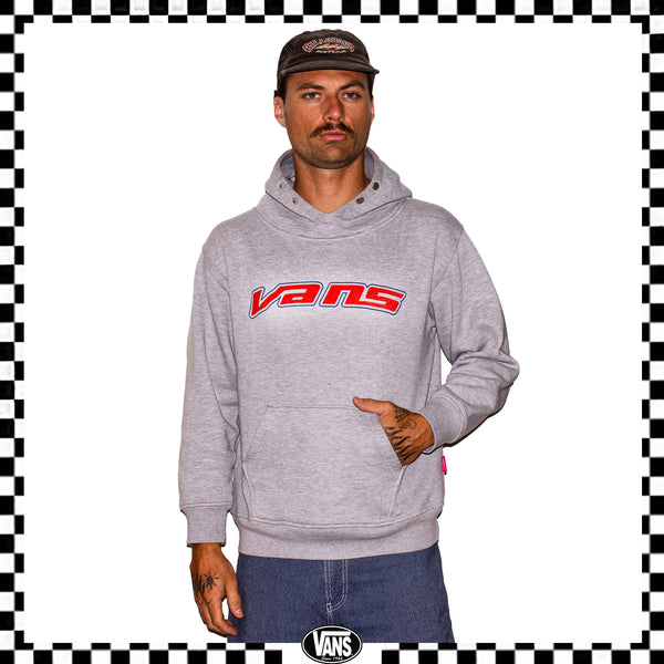 Y2K VANS Off The Wall Spellout Hoodie (L)