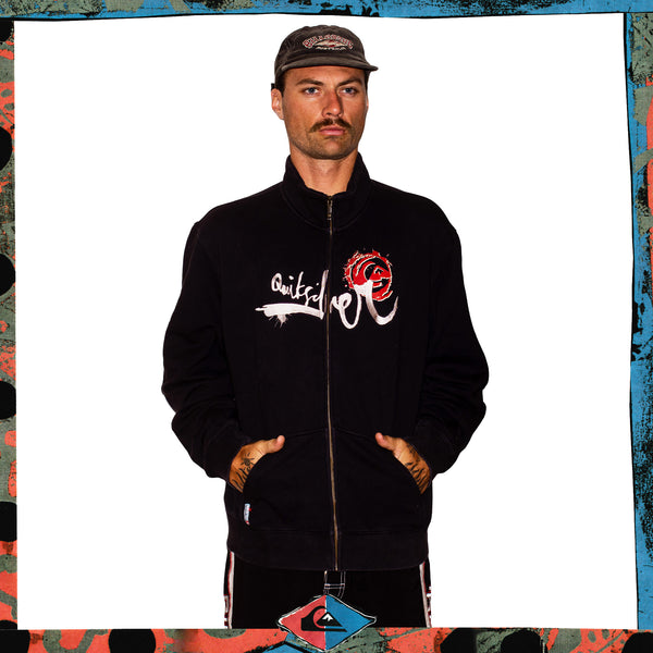 Y2K Quiksilver Script Jacket (XL)