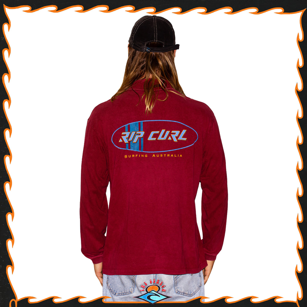 1990's Rip Curl Turtle Neck Skivvy (L)