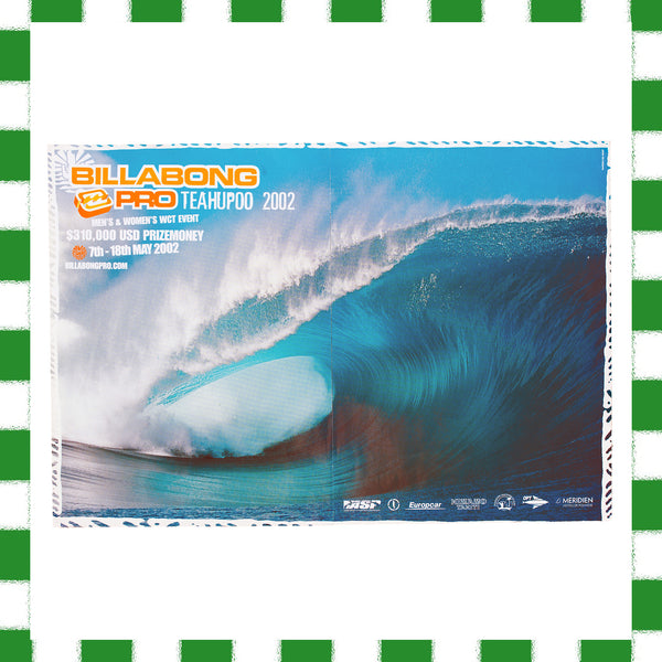 2002 Billabong Pro Teahupoo Poster (A3)
