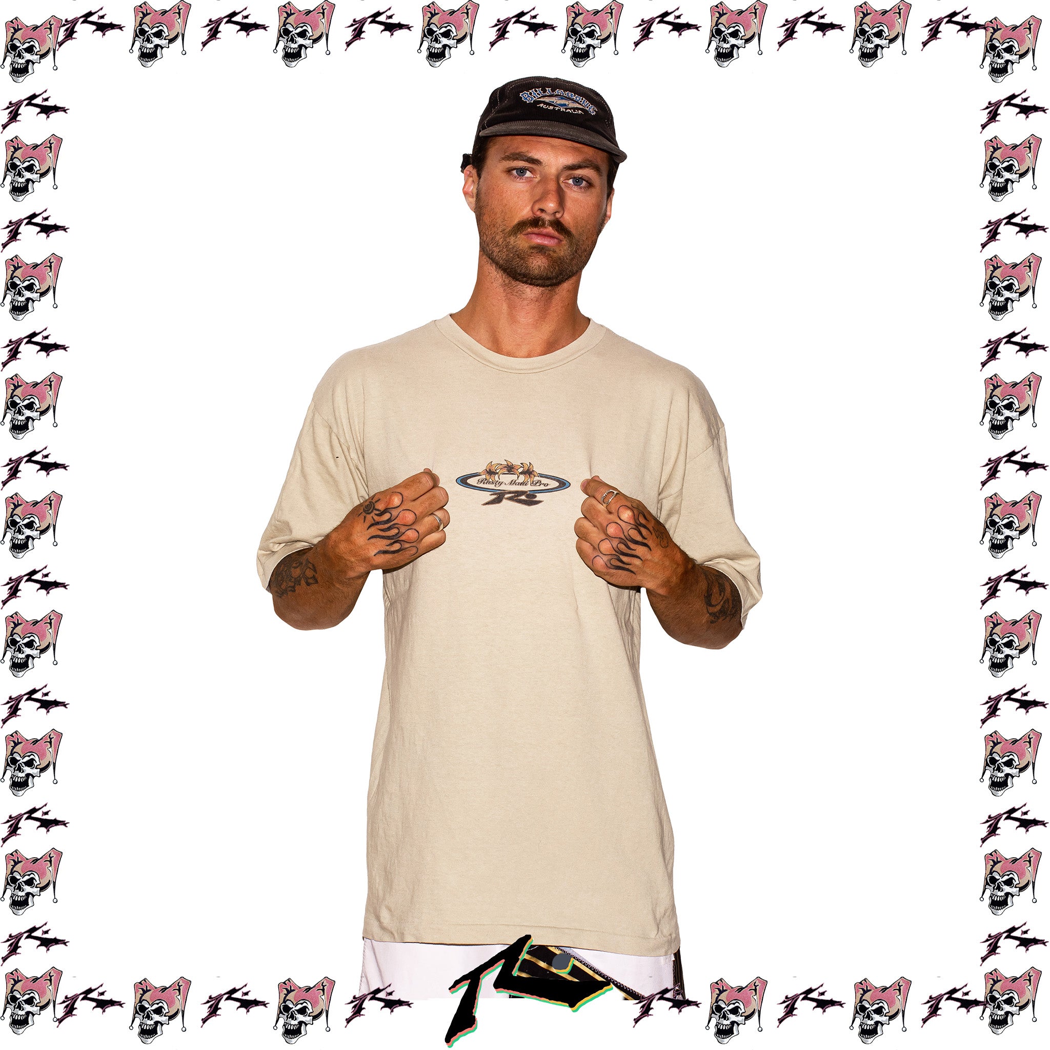 1995 Rusty Maui Pro Graphic Tee (L-XL) *RARE*