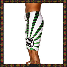 Load image into Gallery viewer, Y2K Billabong &quot;Andy Irons - Rising Sun Signature Series&quot; Boardies (34&quot;)
