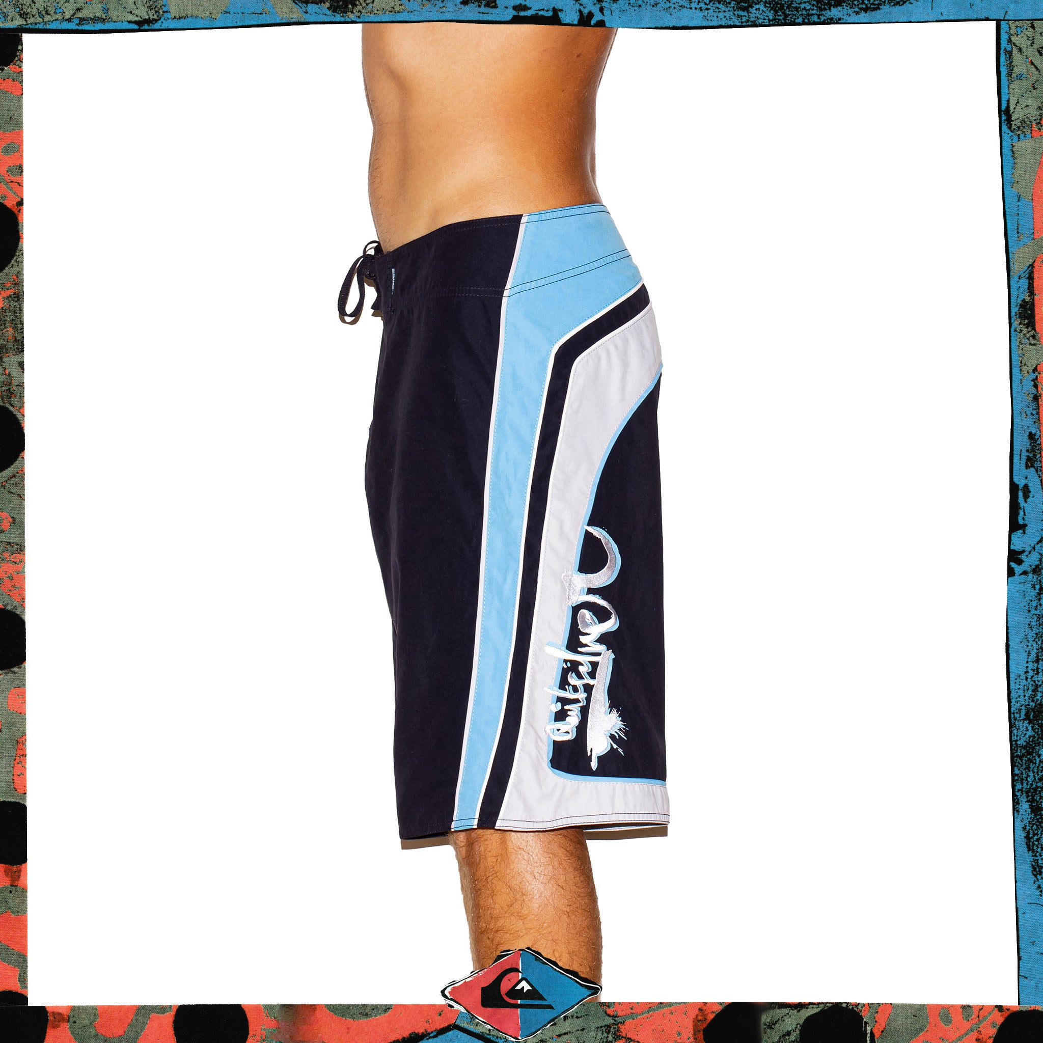 Y2K Quiksilver Supreme Tech Boardies (32")