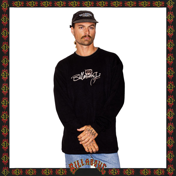 Y2K Billabong Spellout Jumper Knit (XL) *NOS*