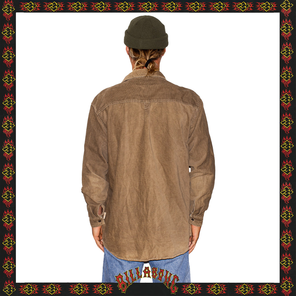 1996 Billabong Corduroy Overshirt (L-XL)