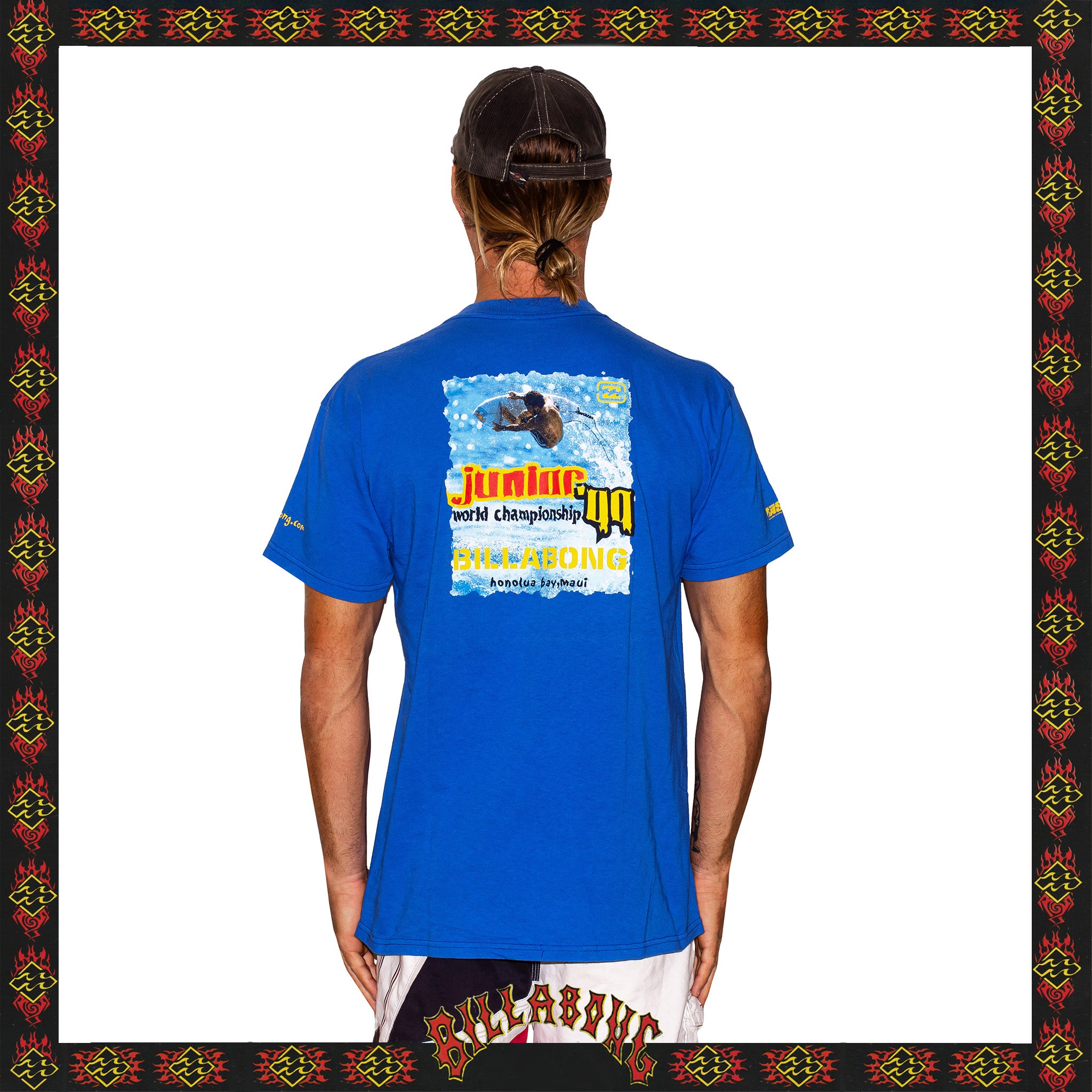 1999 Billabong "Juniors World Championship - Honolua Bay" Graphic Tee (L)
