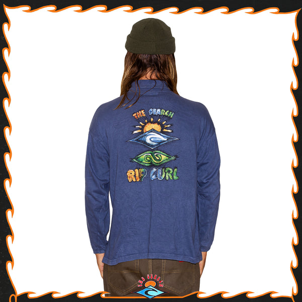 1990's Rip Curl Graphic Turtle Neck Skivy (L) *RARE*