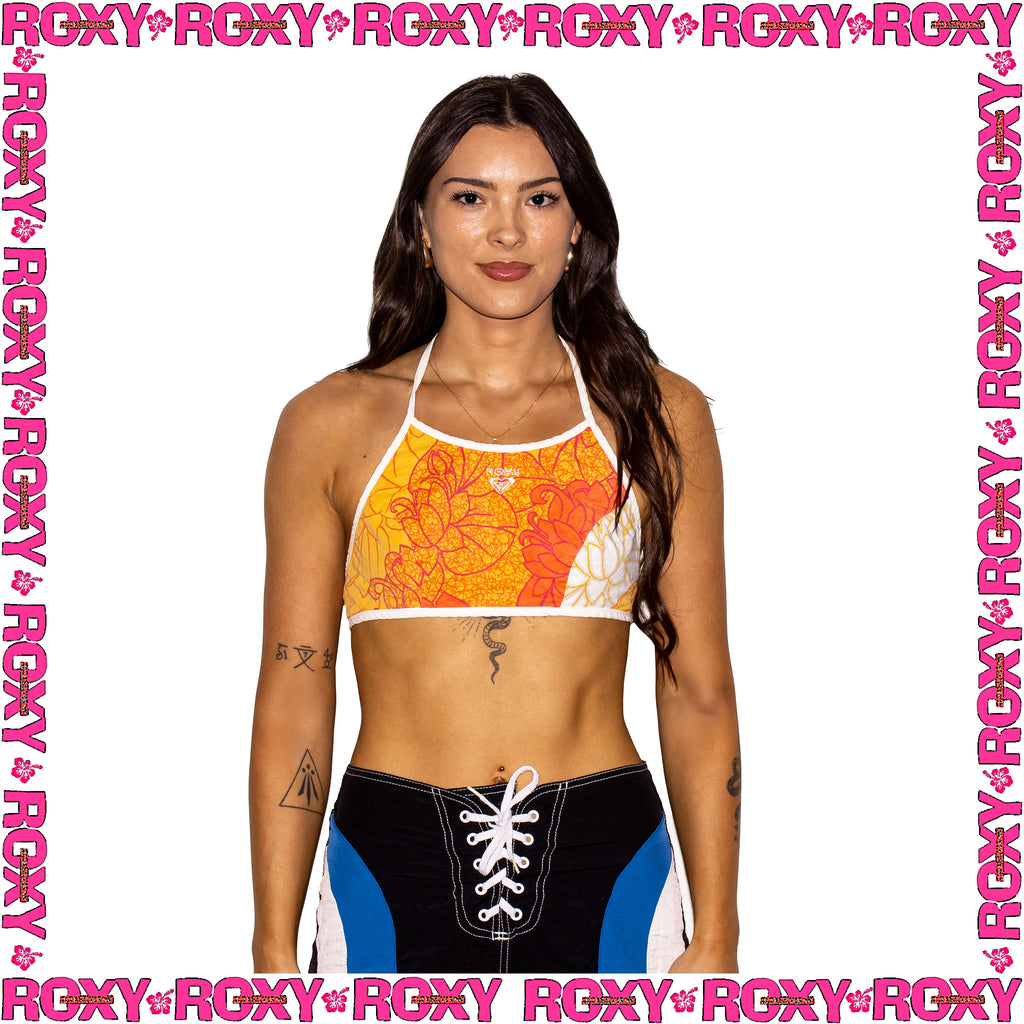 1990's Roxy Halter Neck Top (M)