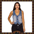 Y2K Billabong Denim Vest (M)