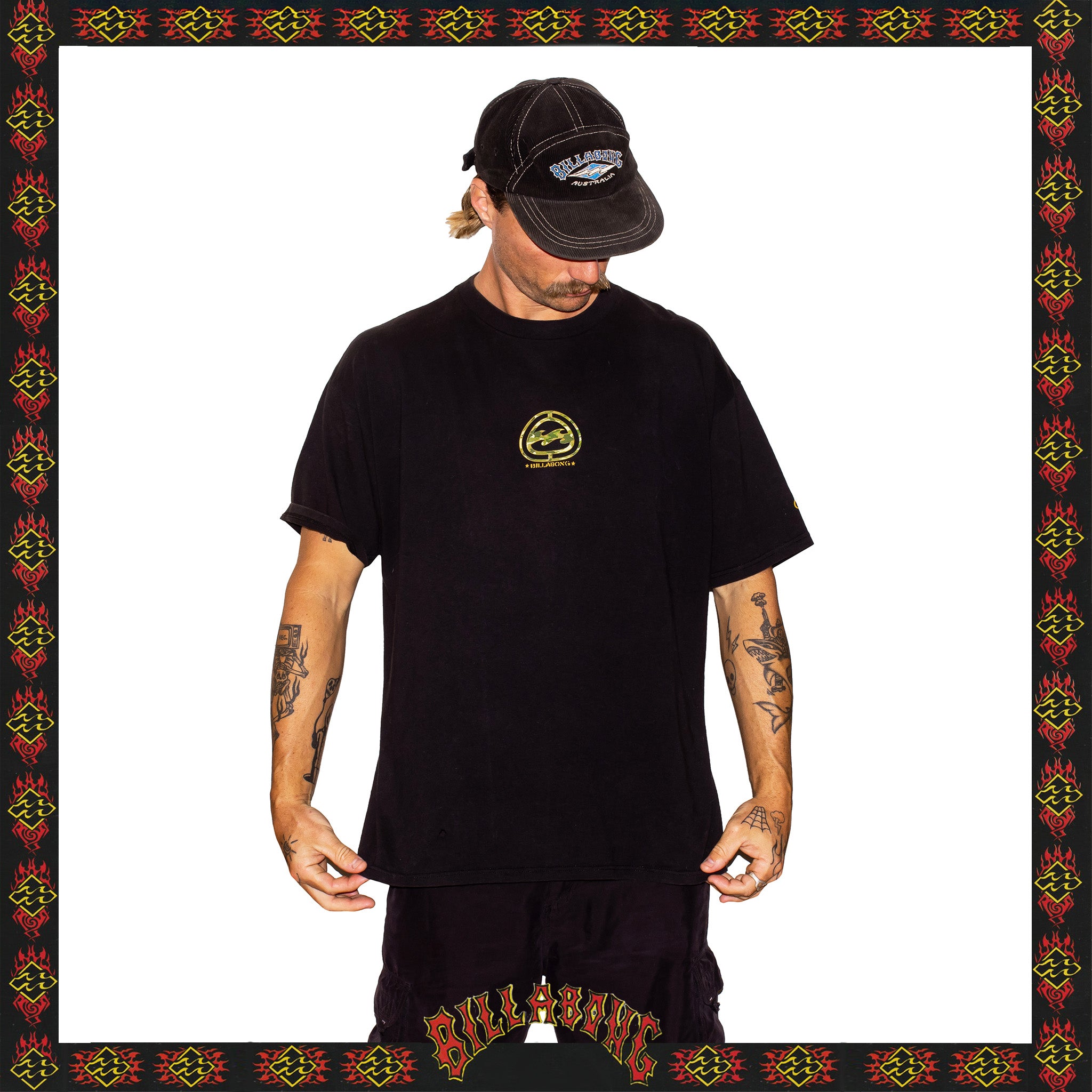 Y2K Billabong Graphic Tee (XL)