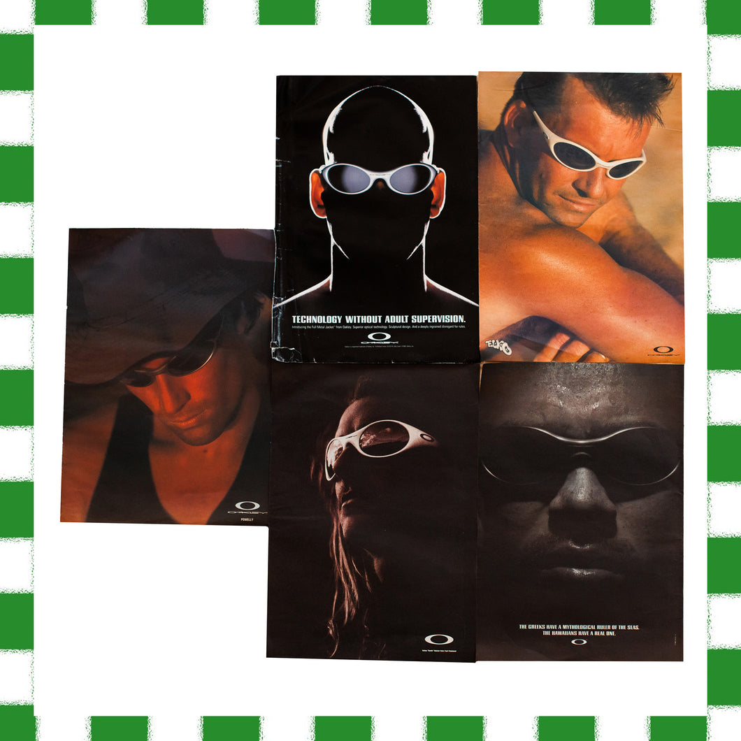 1990's Oakley Wall Bundle (A3)