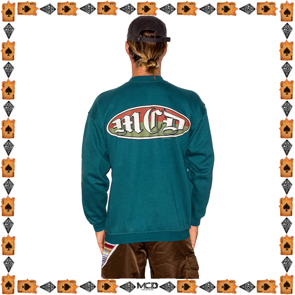 1990's More Core Division Spellout Sweatshirt (L)