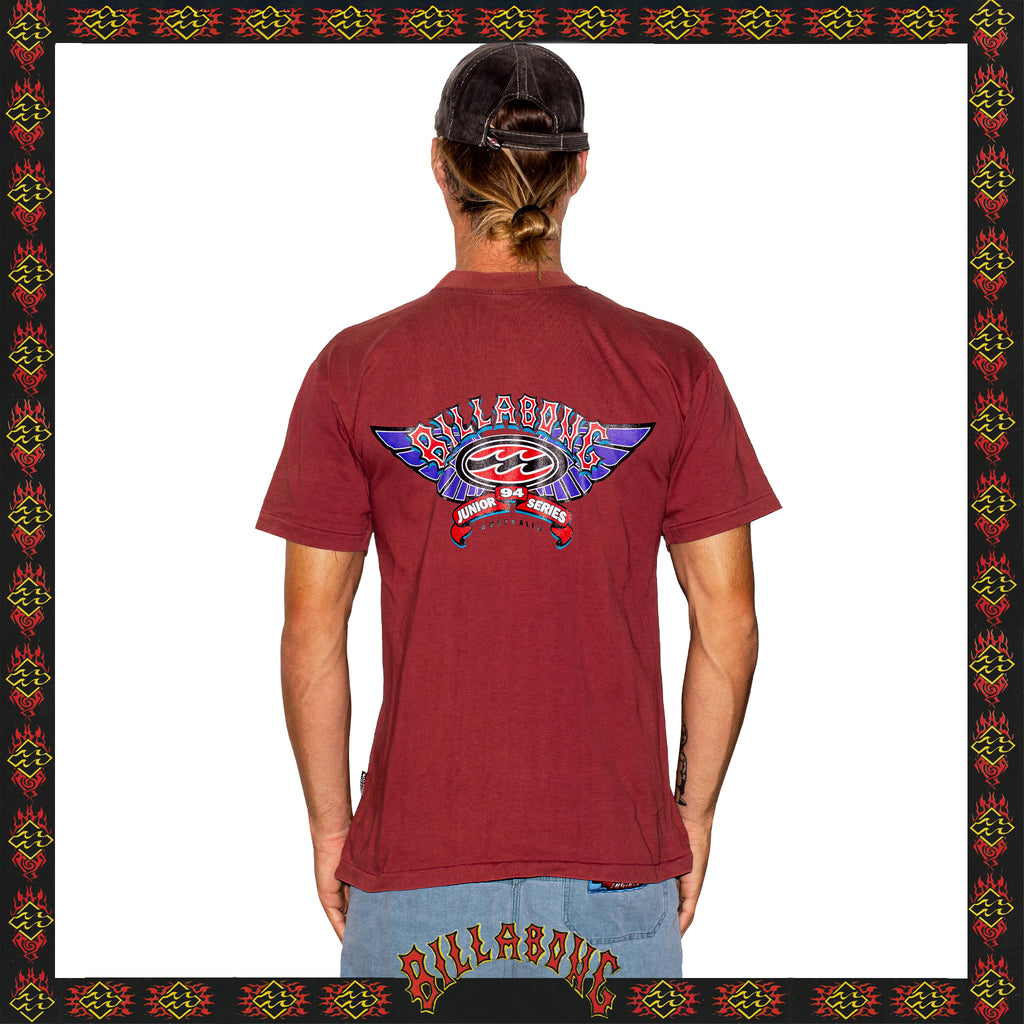 1994 Billabong Junior Series Graphic Tee (M) *RARE*