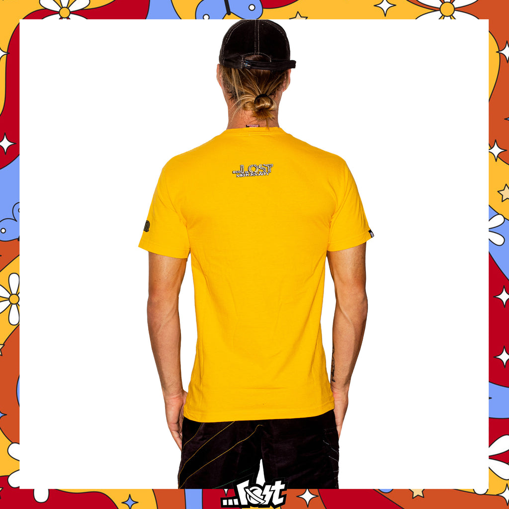 Y2K Lost Enterprises "Mercenary" Graphic Tee (M) *RARE*