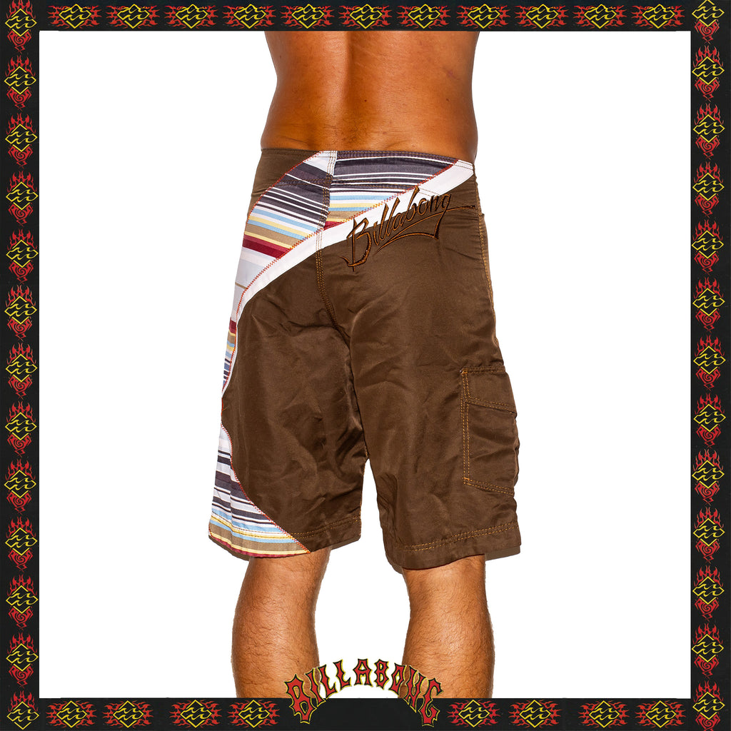 Y2K Billabong "Shane Dorian - Big Hex Signature Series" Boardies (31")