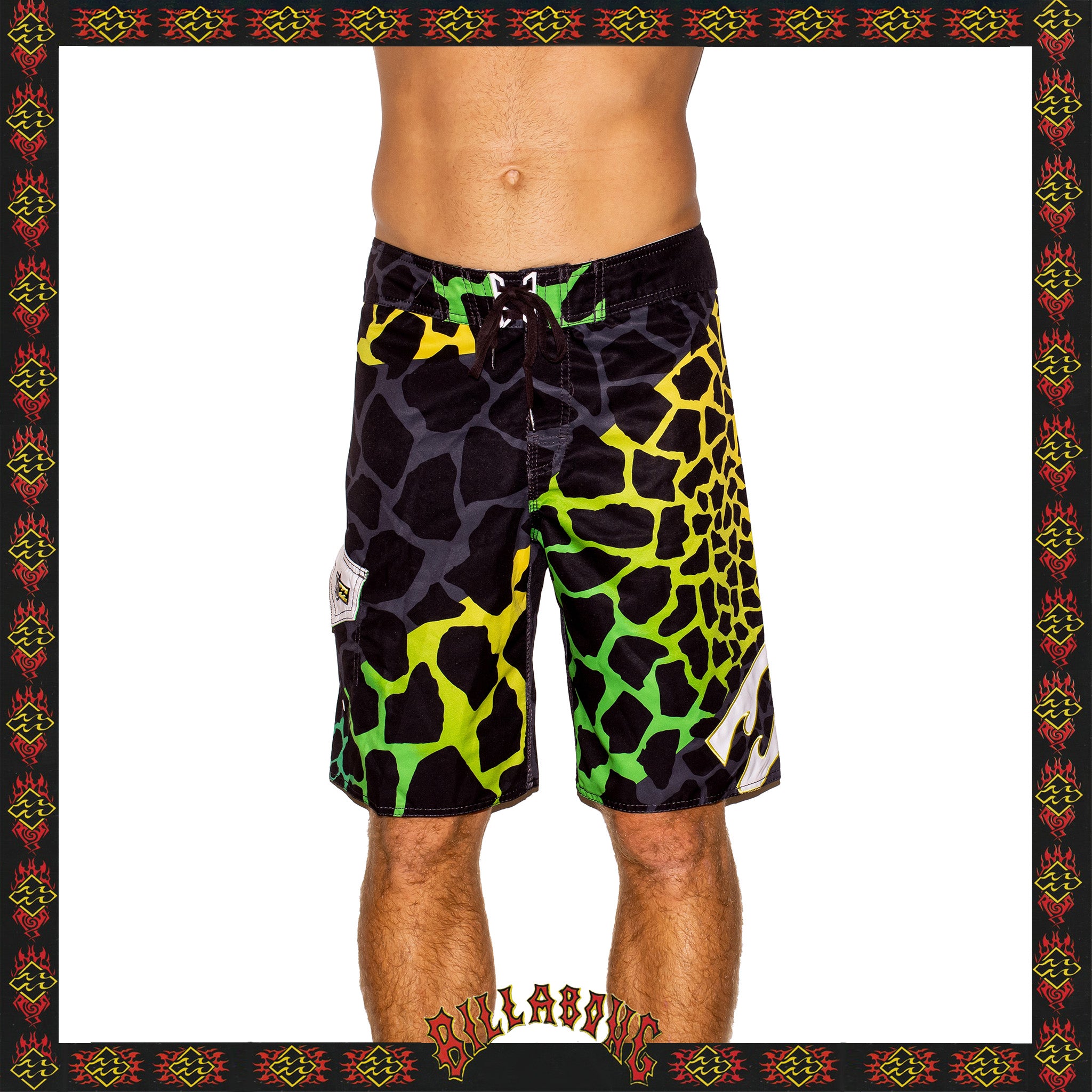 Y2K Billabong "Taj Burrow - Zero Gravity Signature Series" Boardies (34")