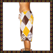 Load image into Gallery viewer, Y2K Billabong Argyle Diamond Tech Boardies (34&quot;)
