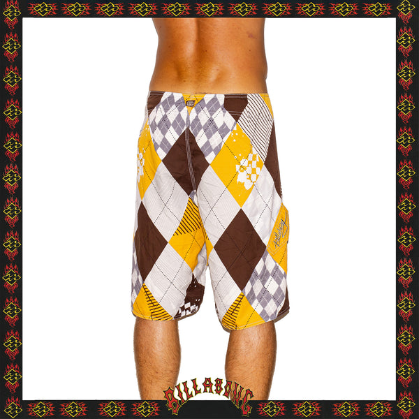Y2K Billabong Argyle Diamond Tech Boardies (34")