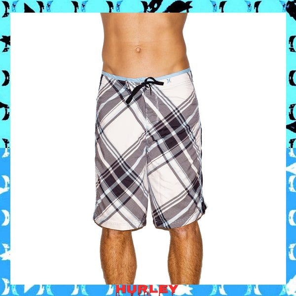 Y2K Hurley Plaid Tech Boardies (32