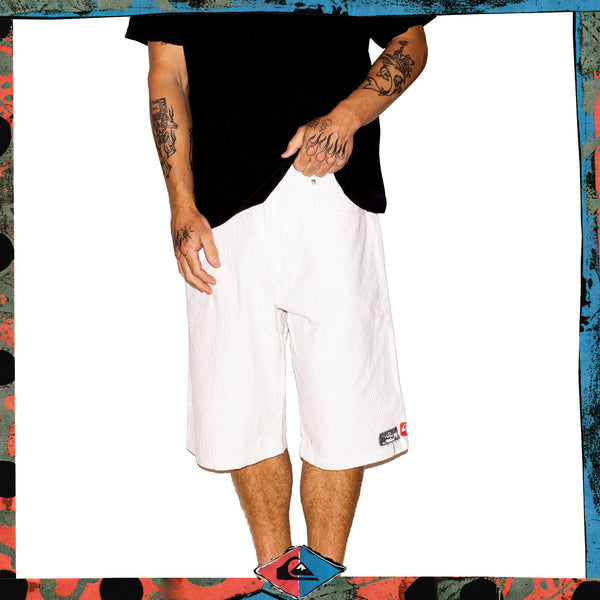 Y2K Quiksilver "Baggy" Corduroy Shorts (34")