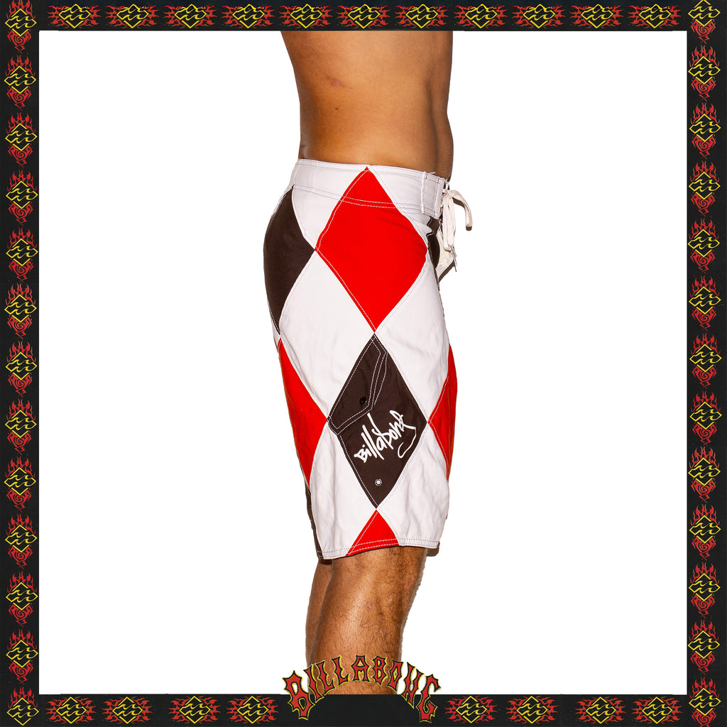 Y2K Billabong "Andy Irons - Arygle Signature Series" Boardies (28")