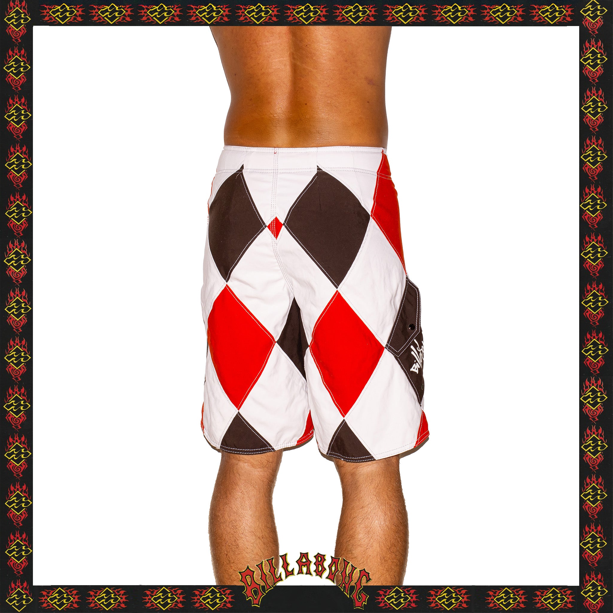 Y2K Billabong "Andy Irons - Arygle Signature Series" Boardies (28")