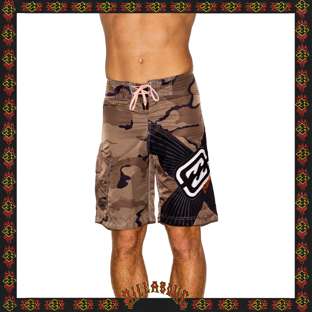 Y2K Billabong "Shane Dorian - Big Hex Signature Series" Boardies (30")
