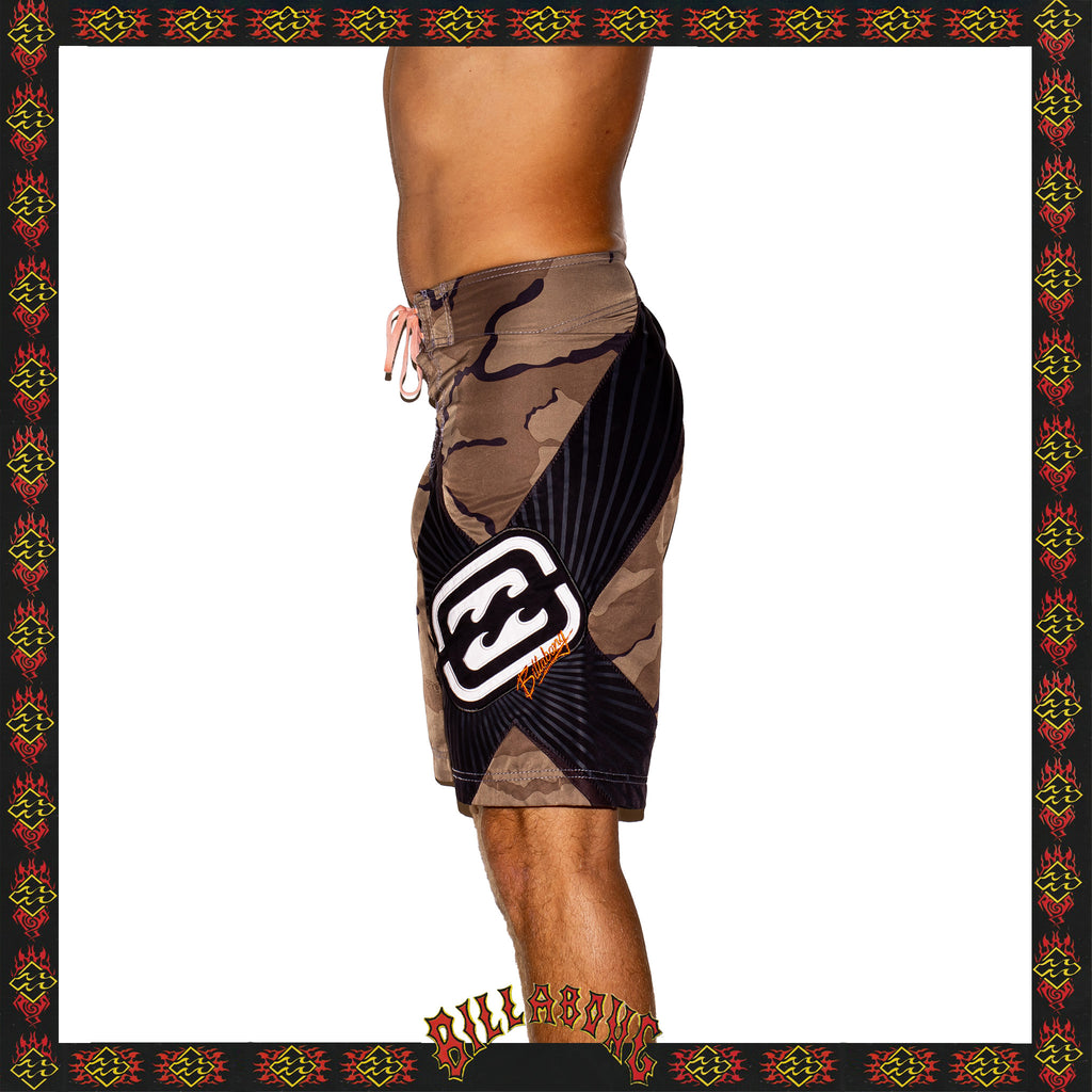 Y2K Billabong "Shane Dorian - Big Hex Signature Series" Boardies (30")