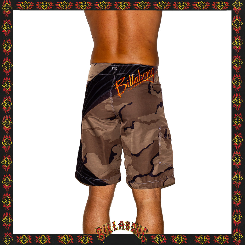 Y2K Billabong "Shane Dorian - Big Hex Signature Series" Boardies (30")