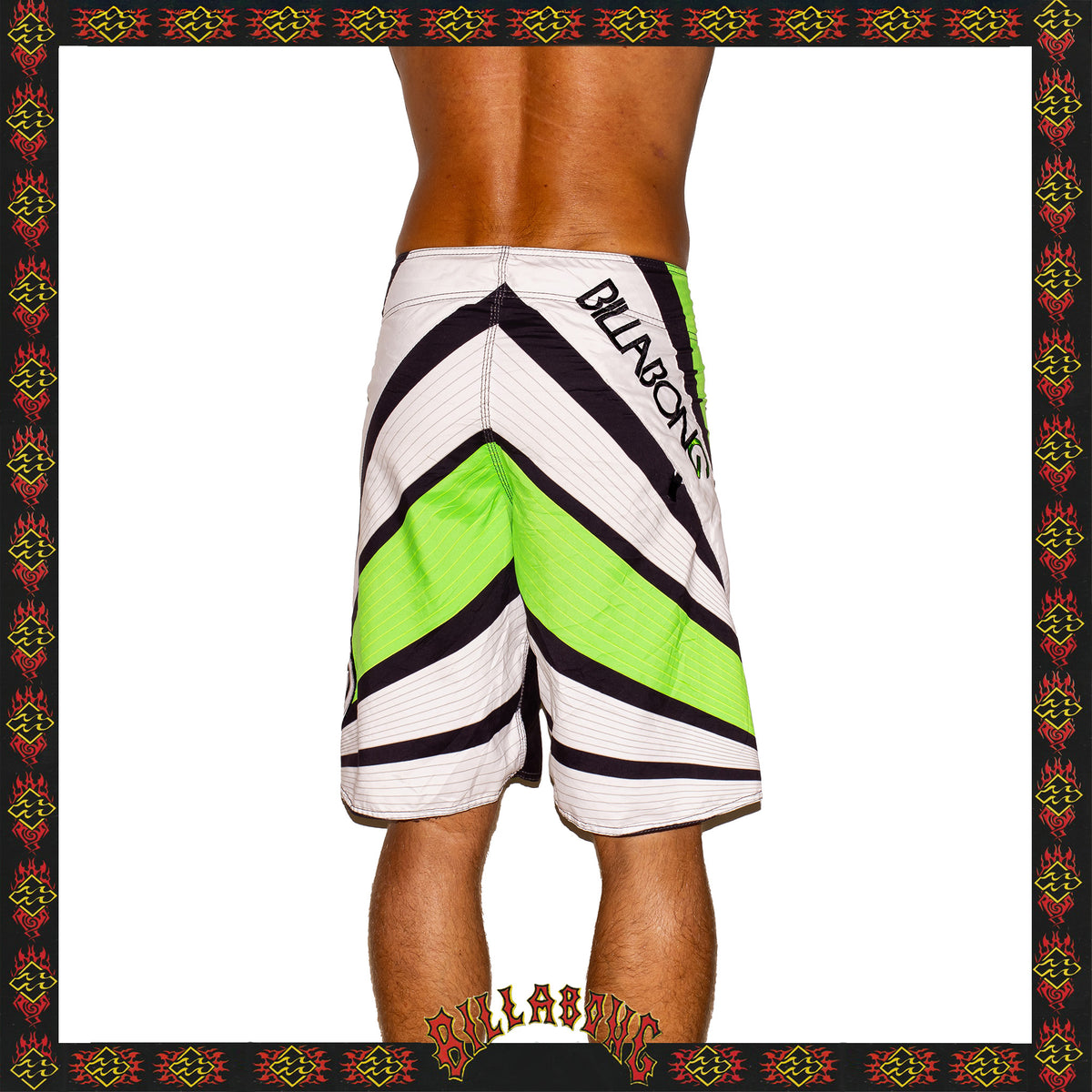 Y2K Billabong "Andy Irons - Samurai Airlite Signature Series" Boardies (32")