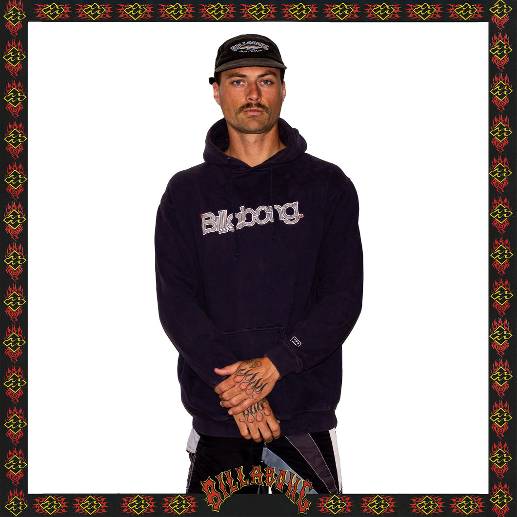Y2K Billabong Spellout Hoodie (L)