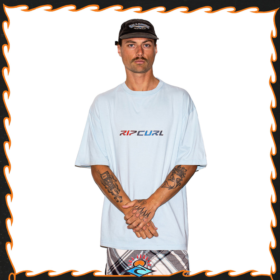 Y2K Rip Curl Spellout Tee (XL)