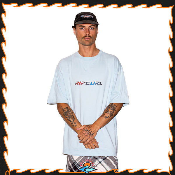Y2K Rip Curl Spellout Tee (XL)