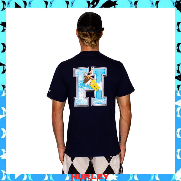 Y2K Hurley Graphic Tee (M)