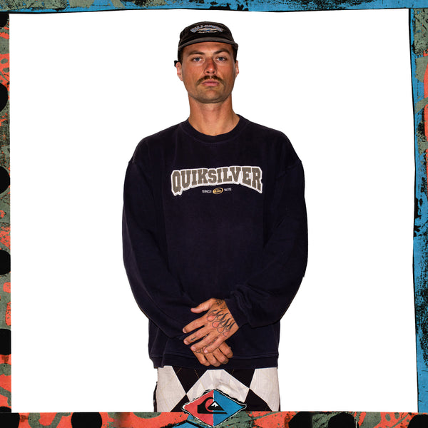 Y2K Quiksilver Spellout Sweatshirt (XL)