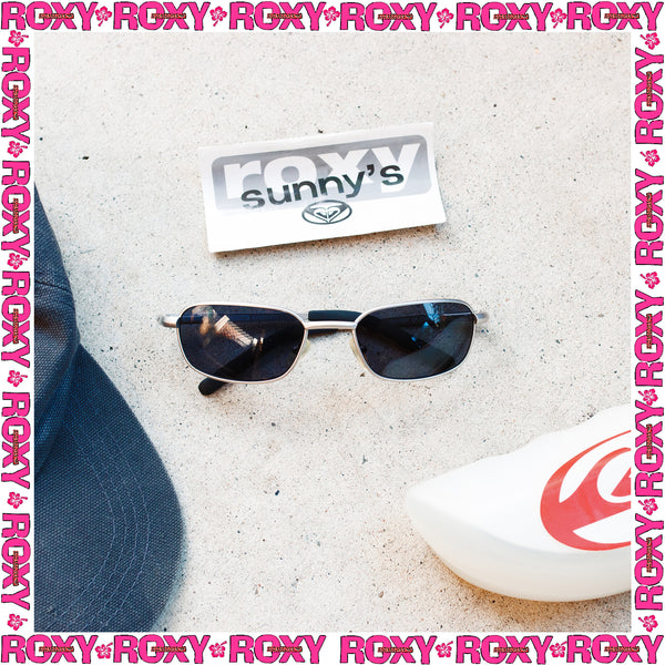 Y2K Quiksilver/Roxy Square Lagoon Sunglasses